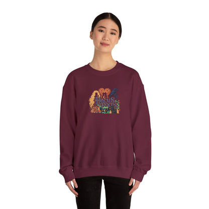 Hocus Pocus Crewneck Sweatshirt (Embroidery)
