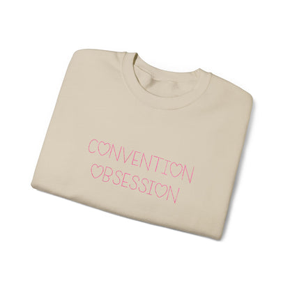 Convention Obsession Crewneck Sweatshirt (Embroidery)
