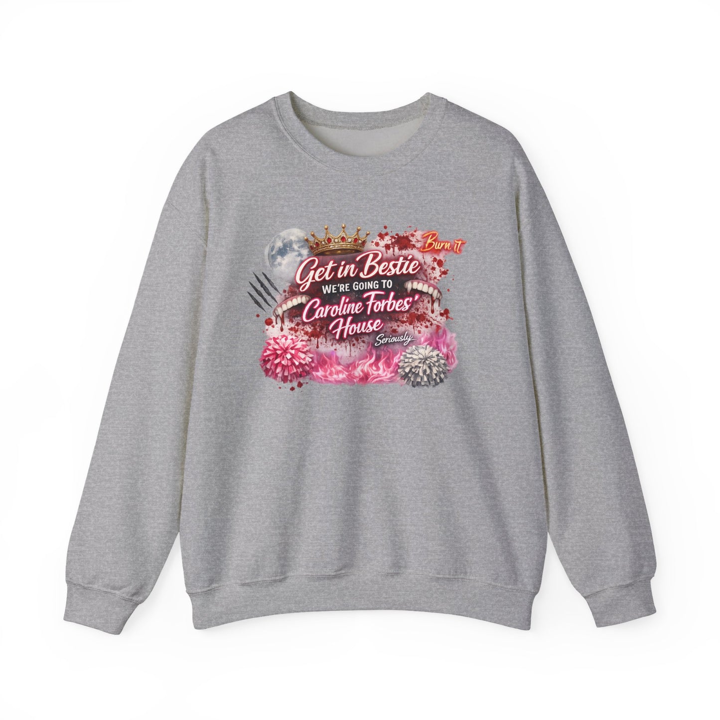 Get in Bestie (Caroline Forbes') Crewneck Sweatshirt