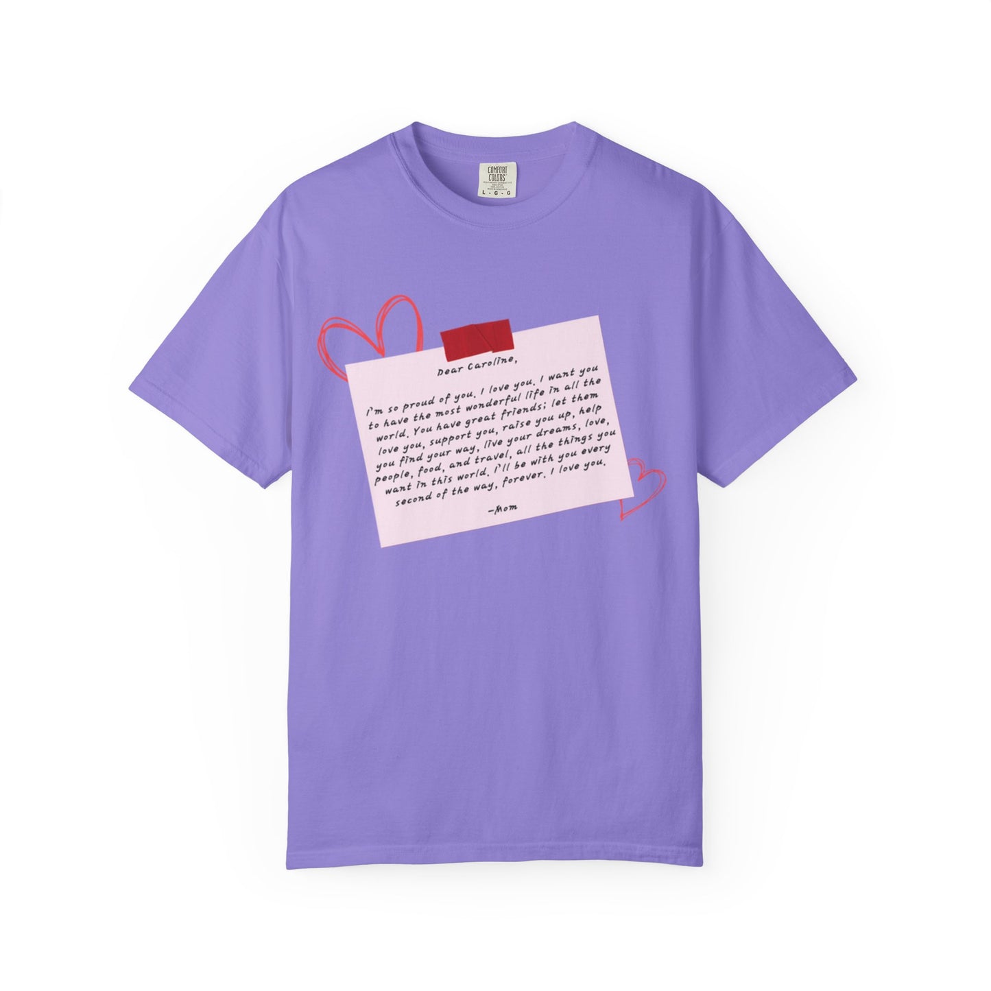 Caroline's Letter T-shirt