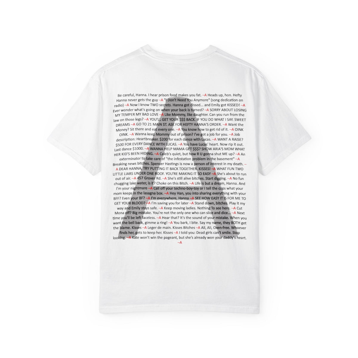 Your Favorite Liar Hanna's Txt Msgs T-Shirt
