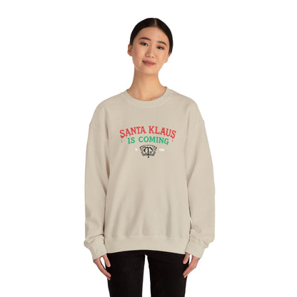 Santa Klaus Crewneck Sweatshirt (Embroidery)