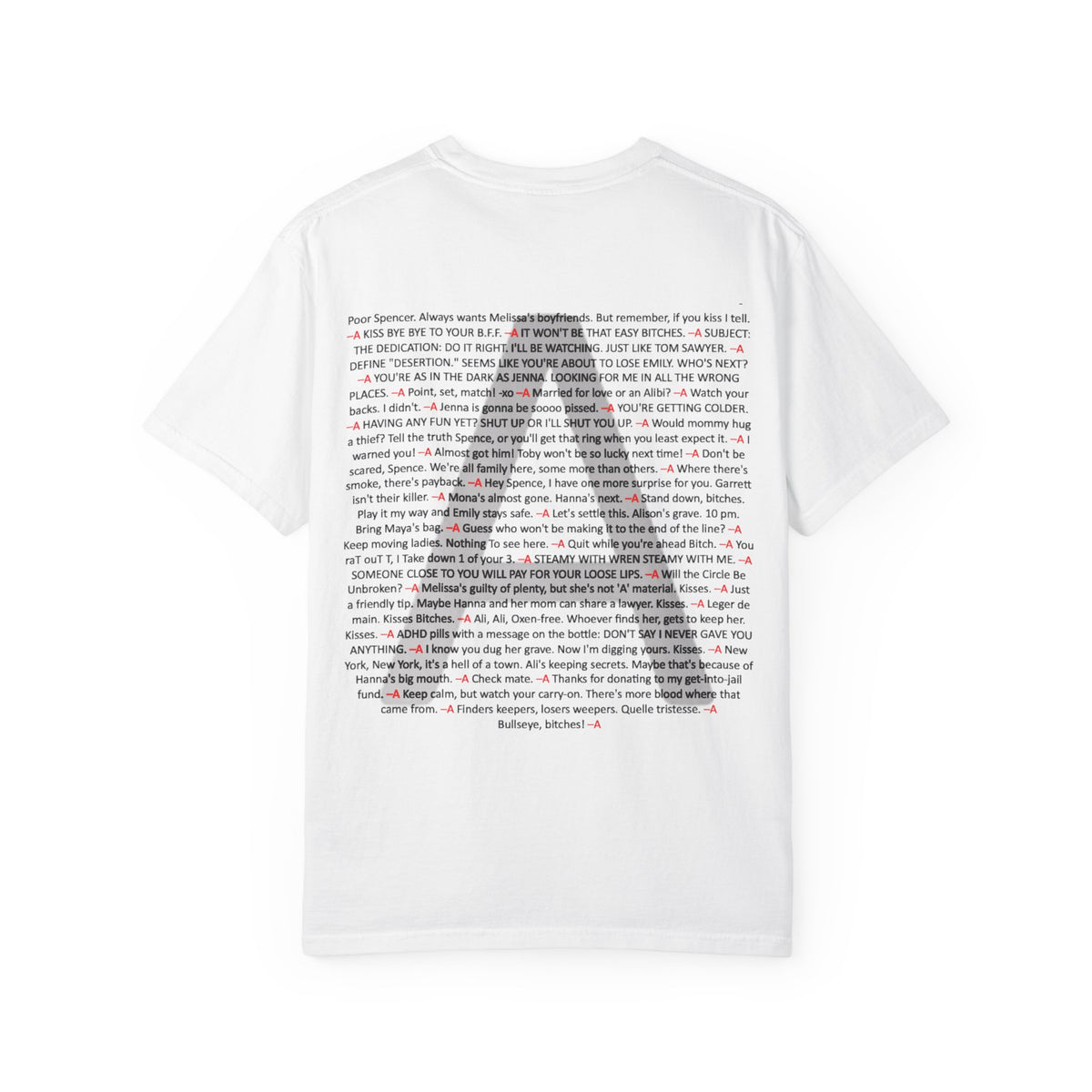 Your Favorite Liar Spencer's Txt Msgs T-Shirt