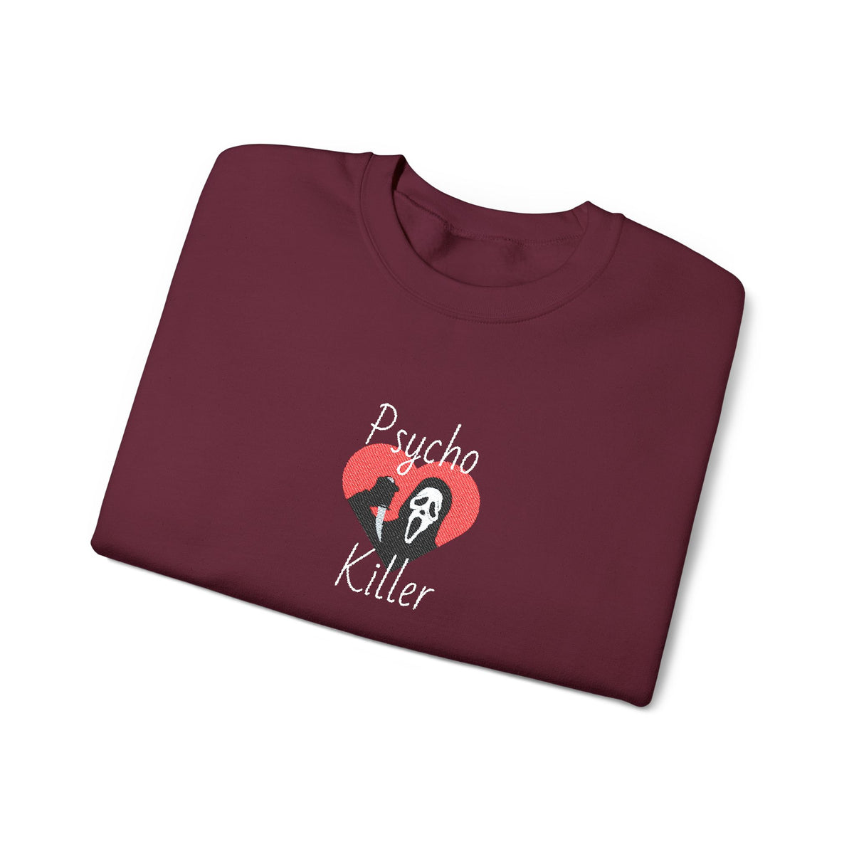Psycho Killer Crewneck Sweatshirt (Embroidery)