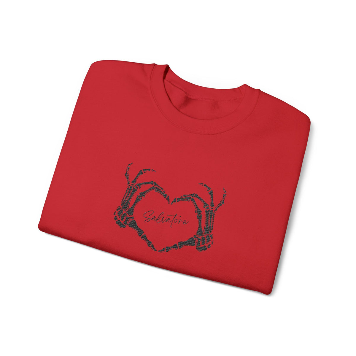 Skeletal Salvatore Crewneck Sweatshirt (Embroidery)