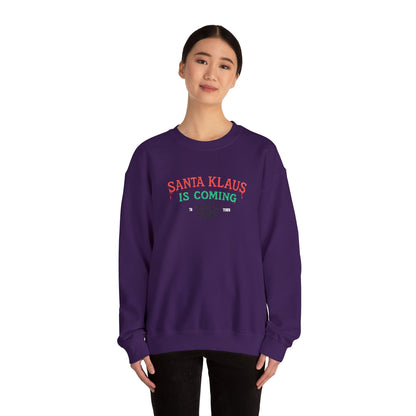 Santa Klaus Crewneck Sweatshirt (Embroidery)