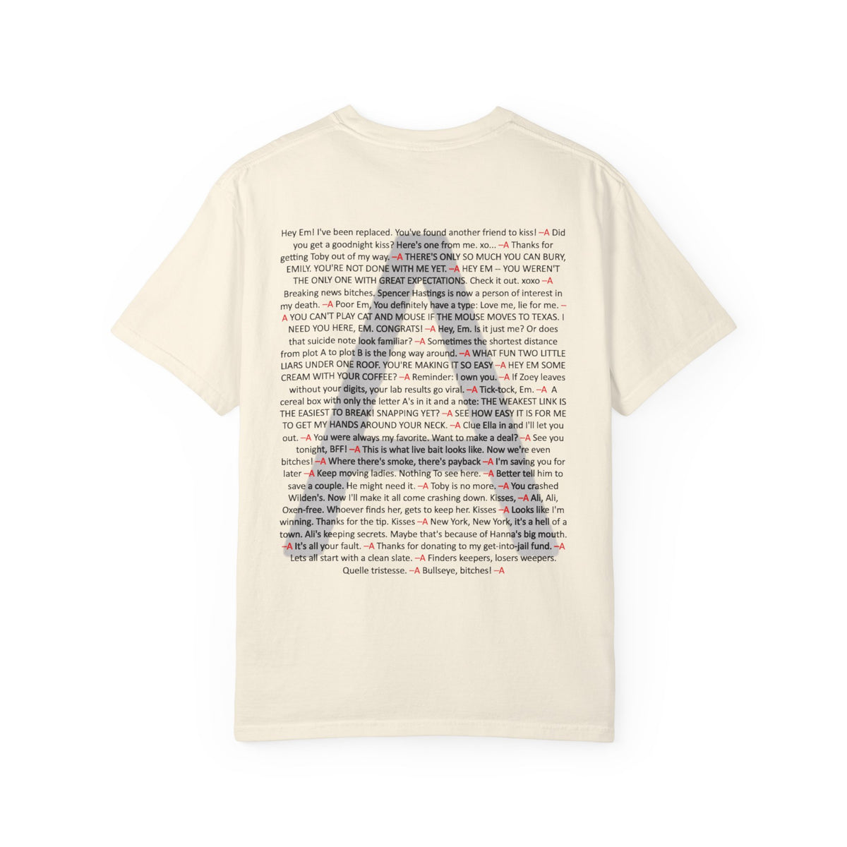 Your Favorite Liar Emily's Txt Msgs T-Shirt