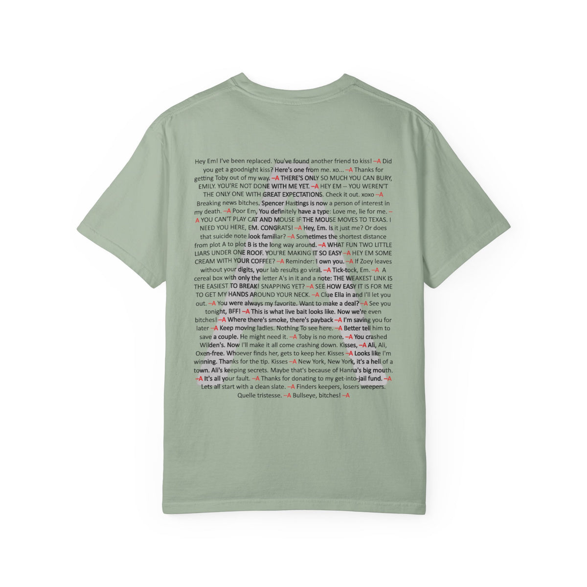 Your Favorite Liar Emily's Txt Msgs T-Shirt