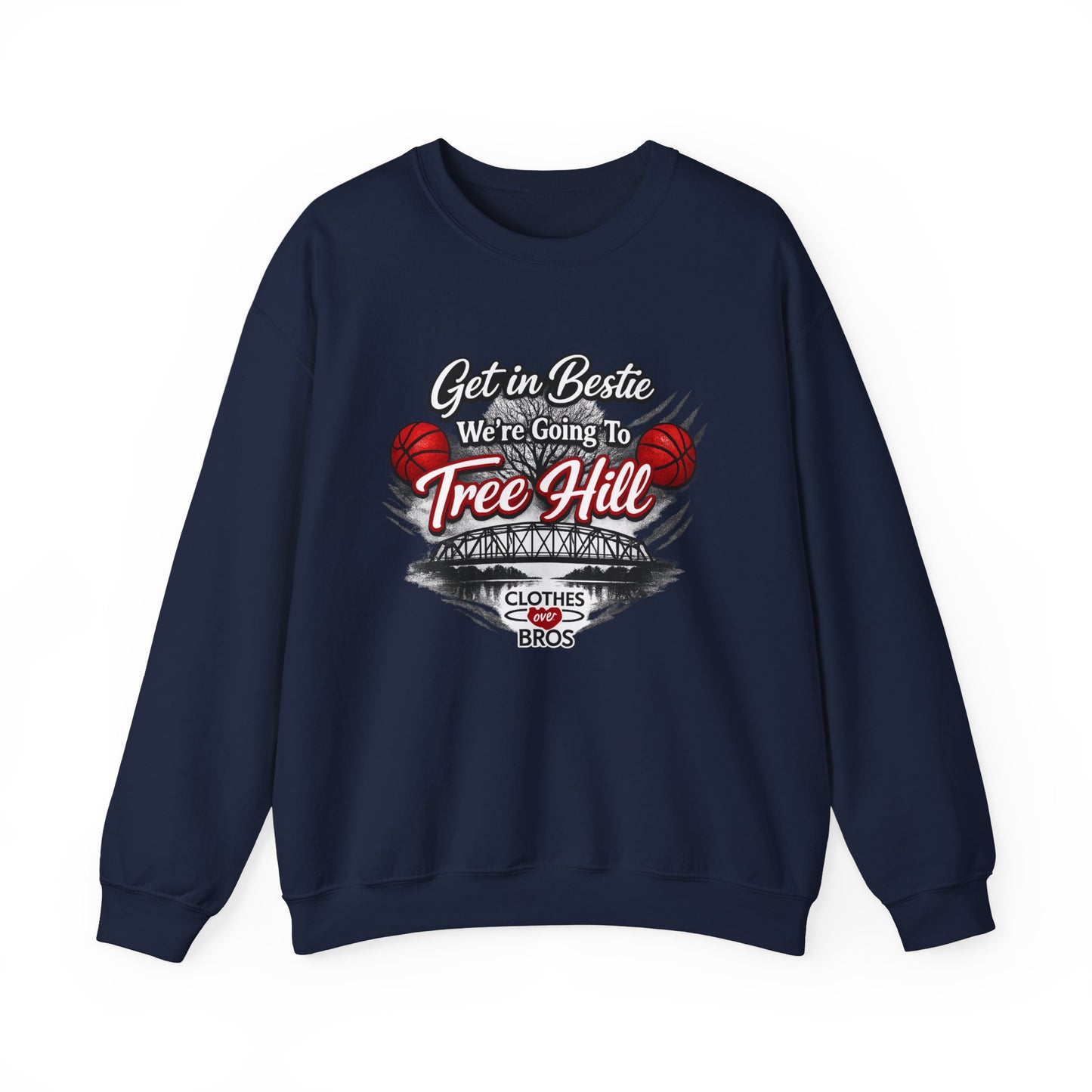Get in Bestie (Tree Hill) Crewneck Sweatshirt