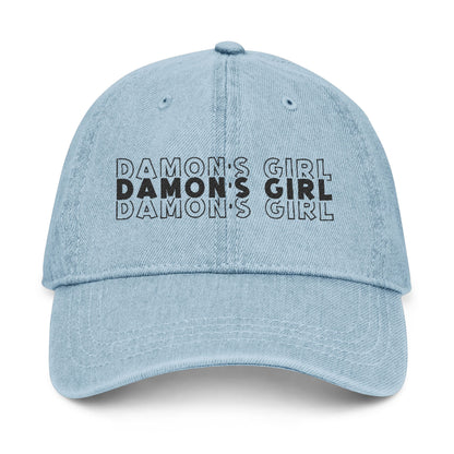 Damon's Girl Denim Hat (Embroidery)