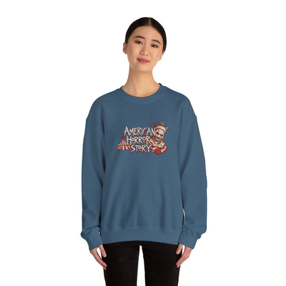 Twisty the Clown Crewneck Sweatshirt (Embroidery)