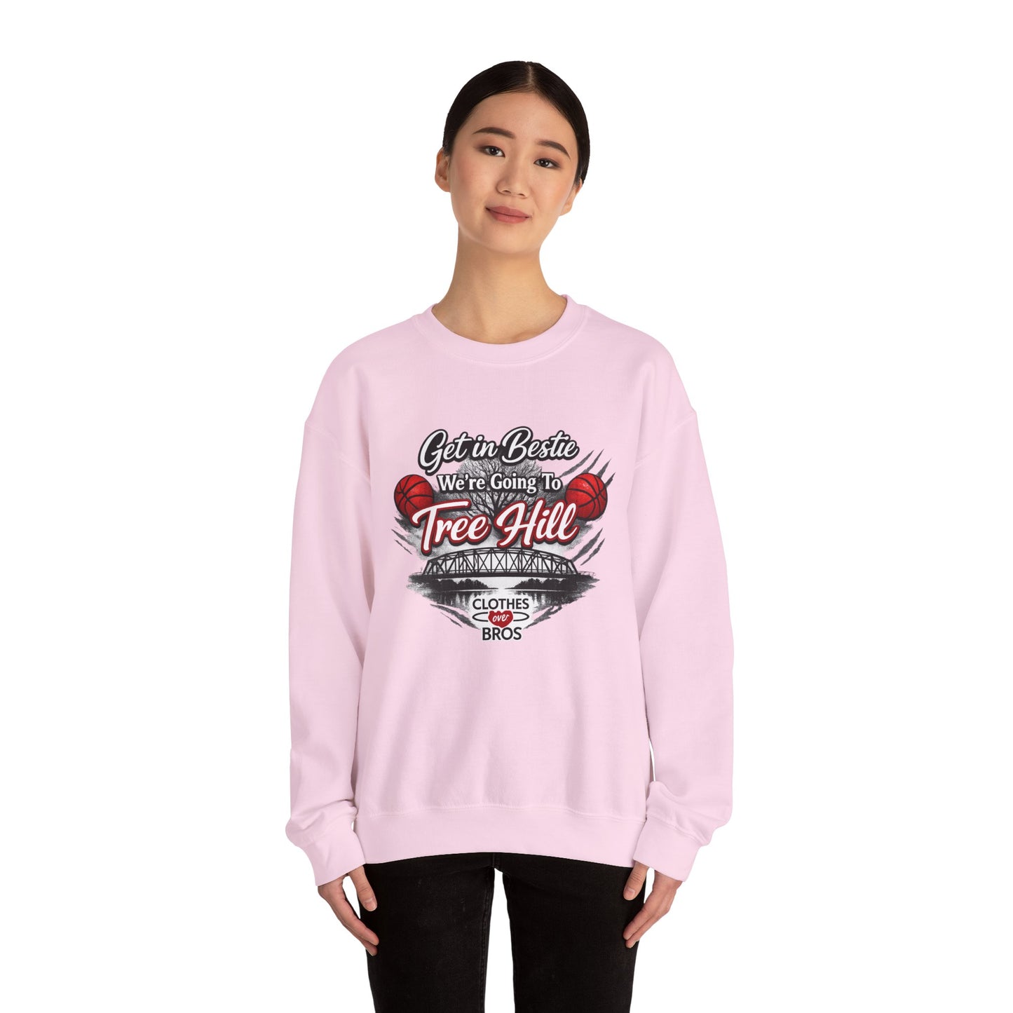 Get in Bestie (Tree Hill) Crewneck Sweatshirt