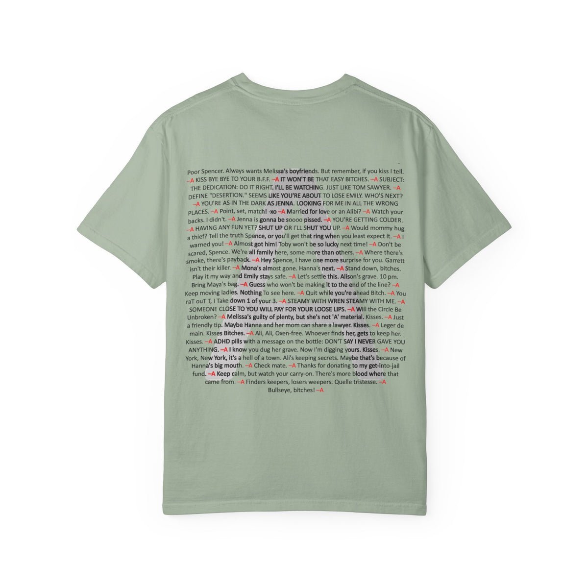 Your Favorite Liar Spencer's Txt Msgs T-Shirt