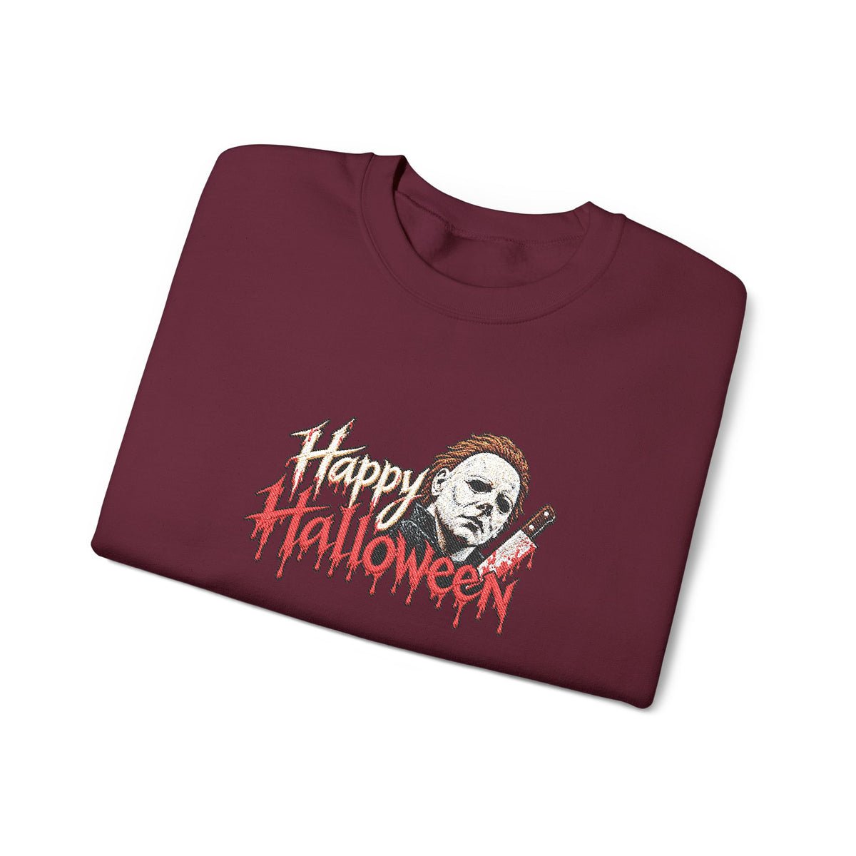 Halloween Crewneck Sweatshirt (Embroidery)