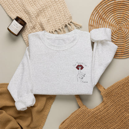 Your Favorite Liar Hanna's Txts Crewneck Sweatshirt