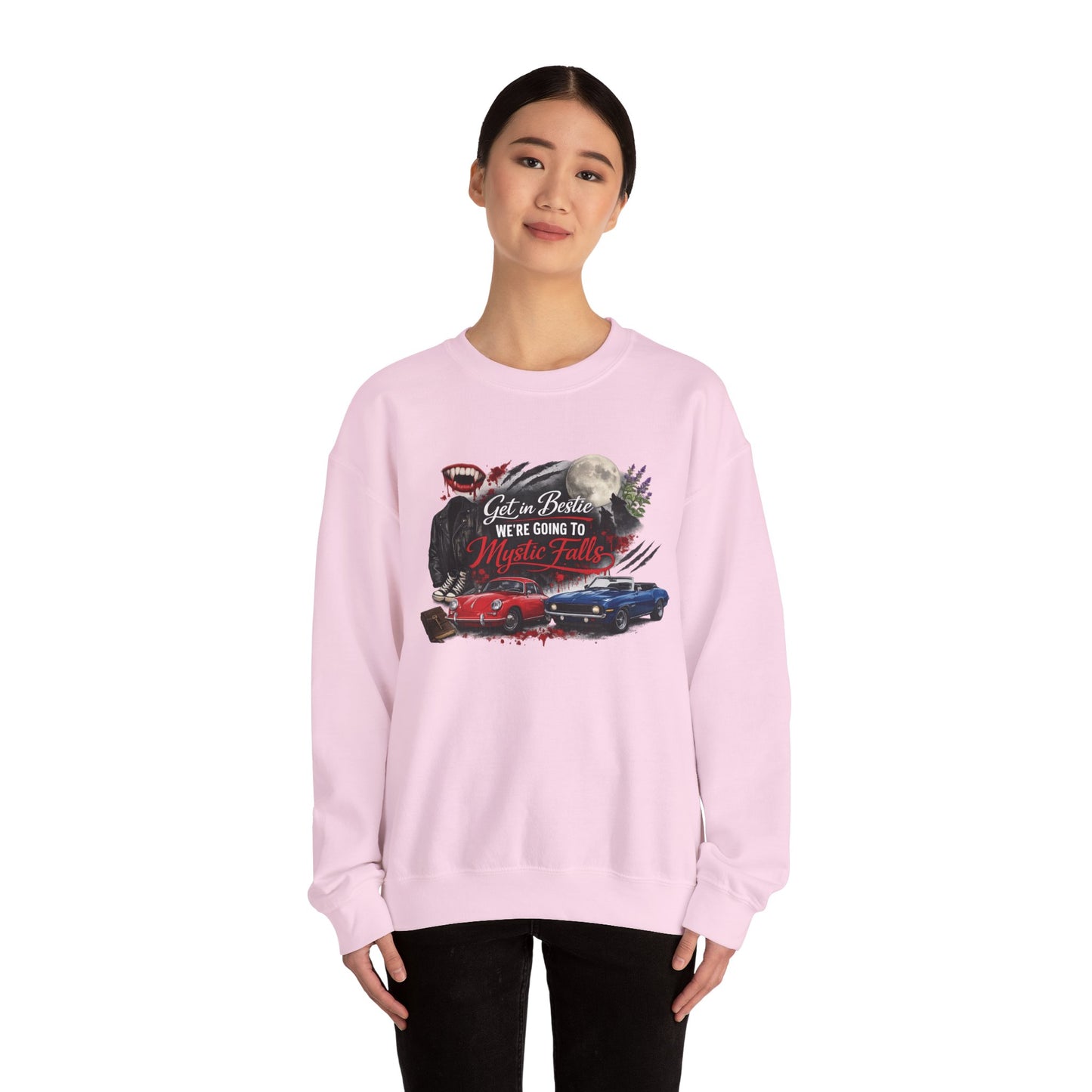 Get in Bestie (Mystic Falls) Crewneck Sweatshirt