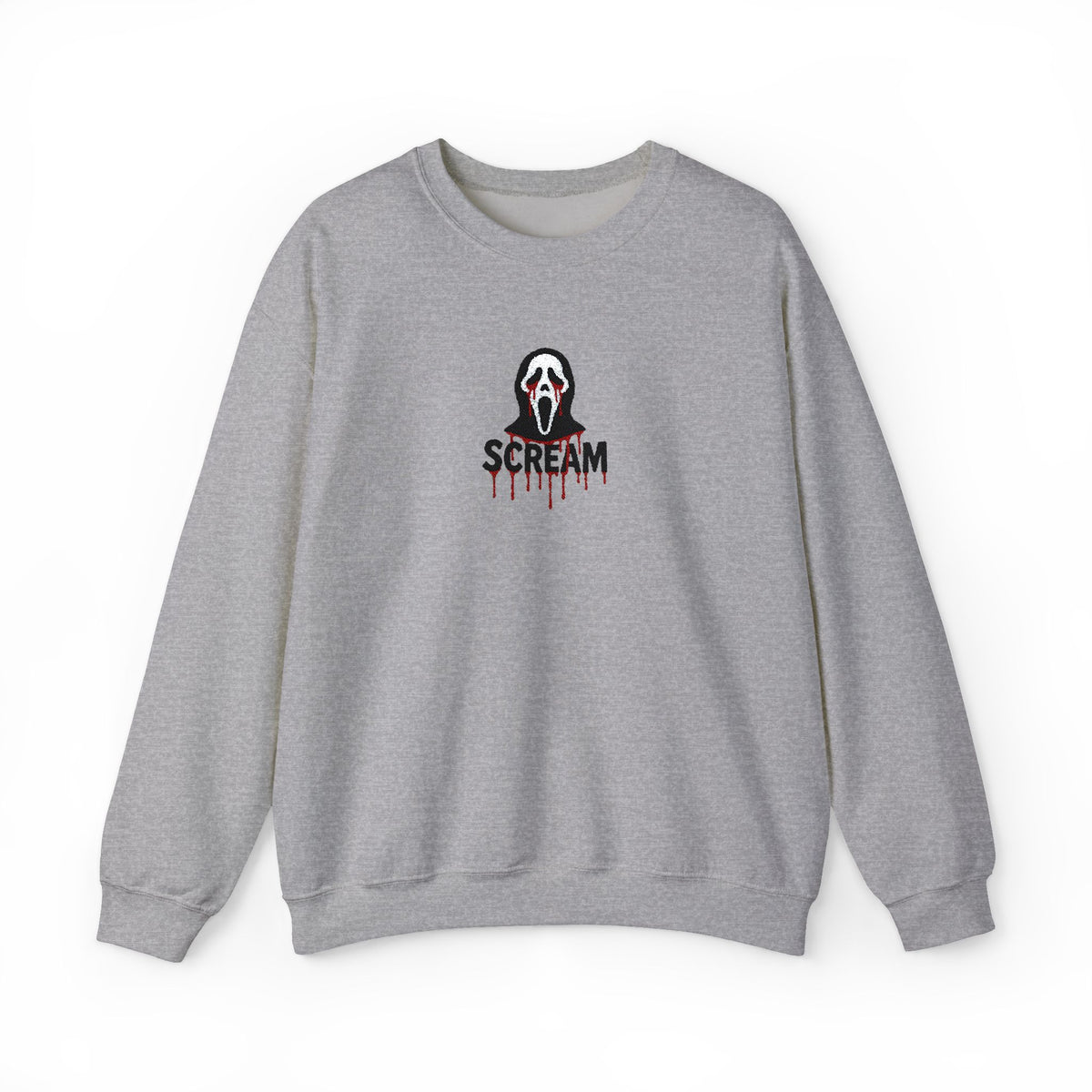 Scream Crewneck Sweatshirt (Embroidery)