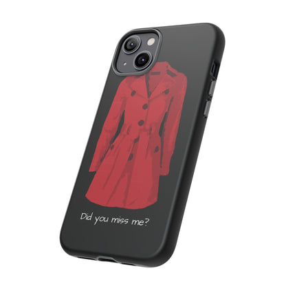 Red CoAt Tough Case