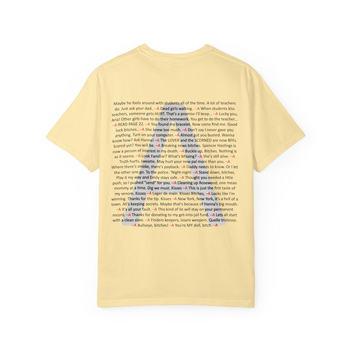 Your Favorite Liar Aria's Txt Msgs T-Shirt