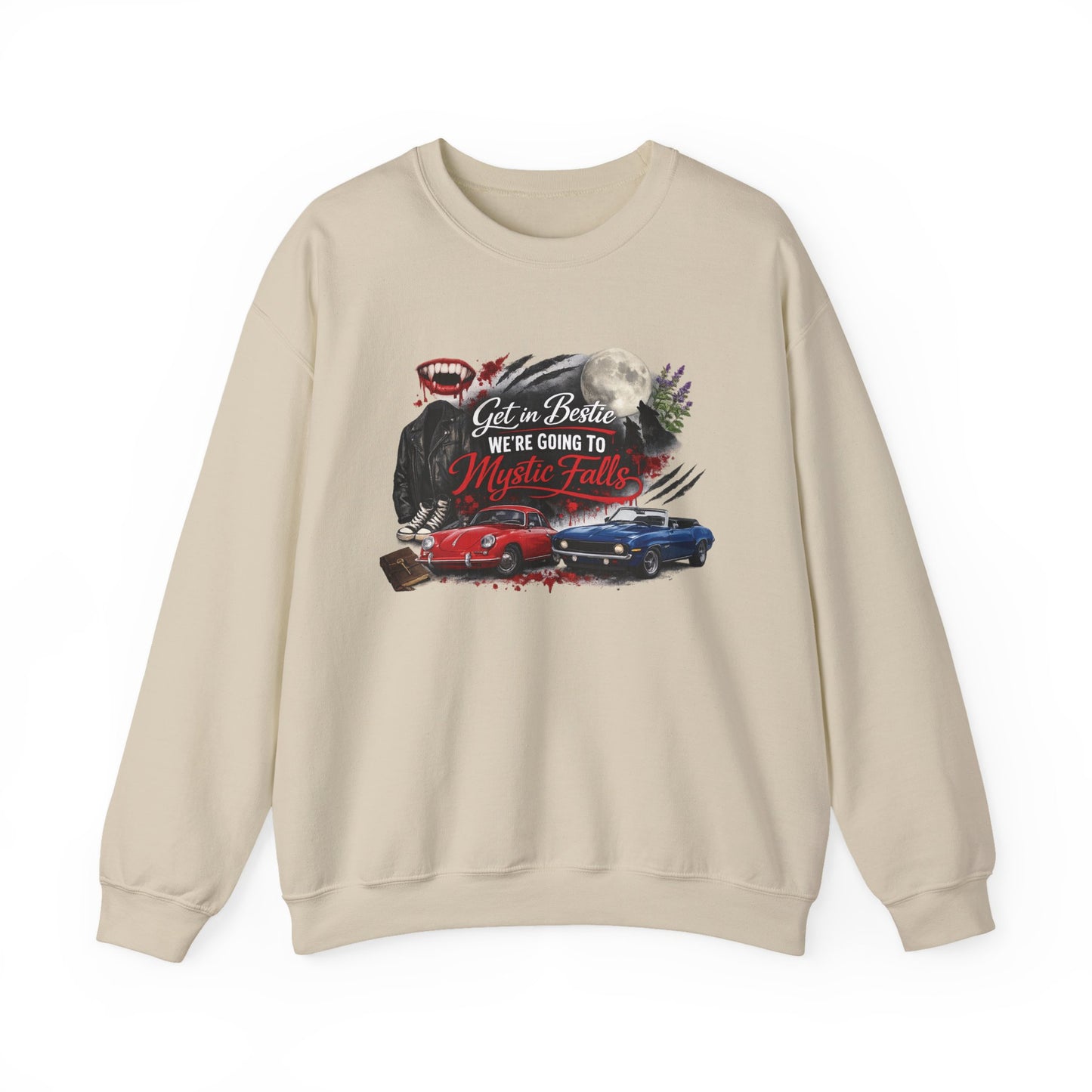 Get in Bestie (Mystic Falls) Crewneck Sweatshirt