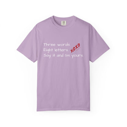 3 Words, 8 Letters Gossip Girl T-Shirt