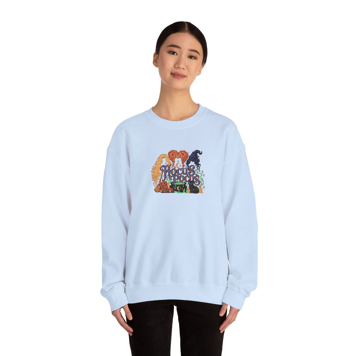 Hocus Pocus Crewneck Sweatshirt (Embroidery)