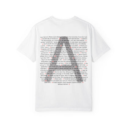 Your Favorite Liar Spencer's Txt Msgs T-Shirt