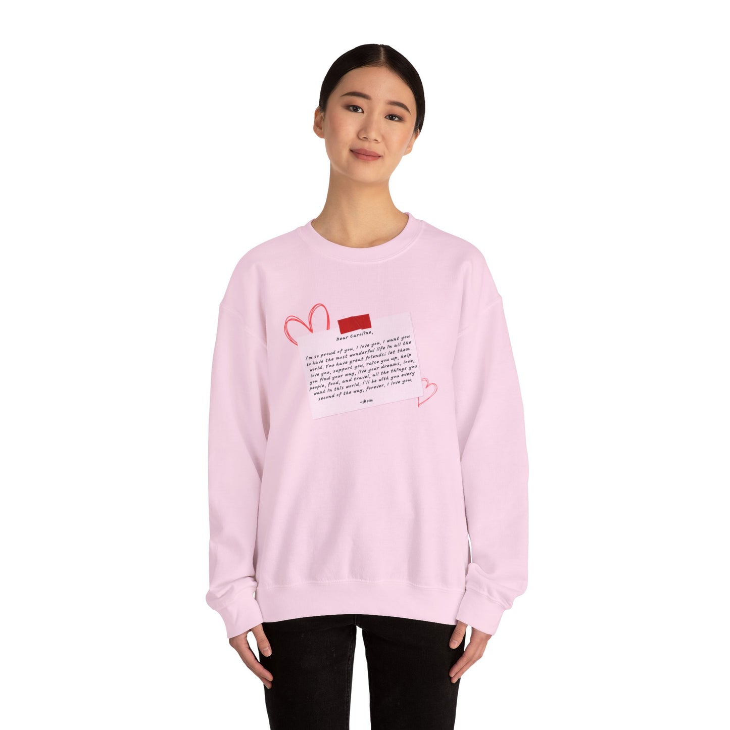 Caroline's Letter Crewneck Sweatshirt