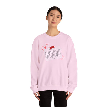 Caroline's Letter Crewneck Sweatshirt