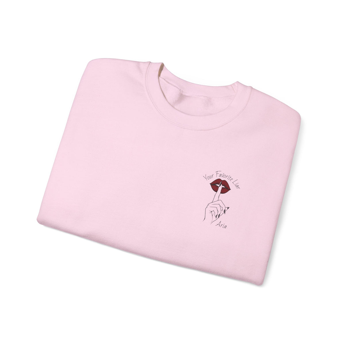 Your Favorite Liar Aria's Txts Crewneck Sweatshirt