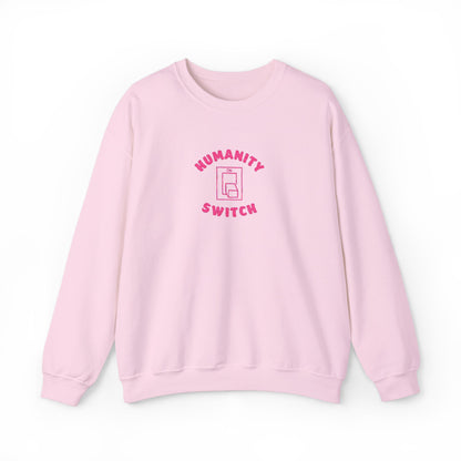 Humanity Switch Crewneck Sweatshirt (Embroidery)