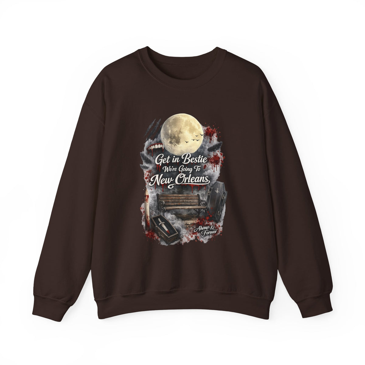 Get in Bestie (New Orleans) Crewneck Sweatshirt