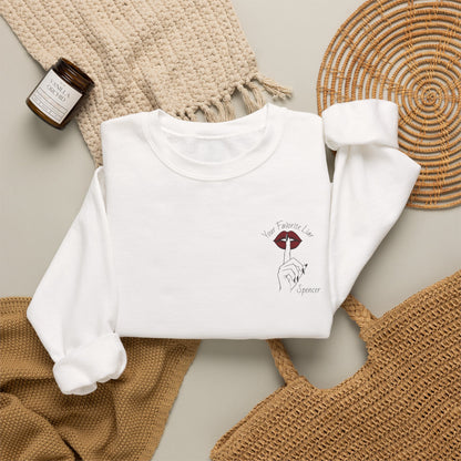 Your Favorite Liar Spencer's Txts Crewneck Sweatshirt