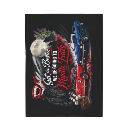 Mystic Falls Velveteen Plush Blanket