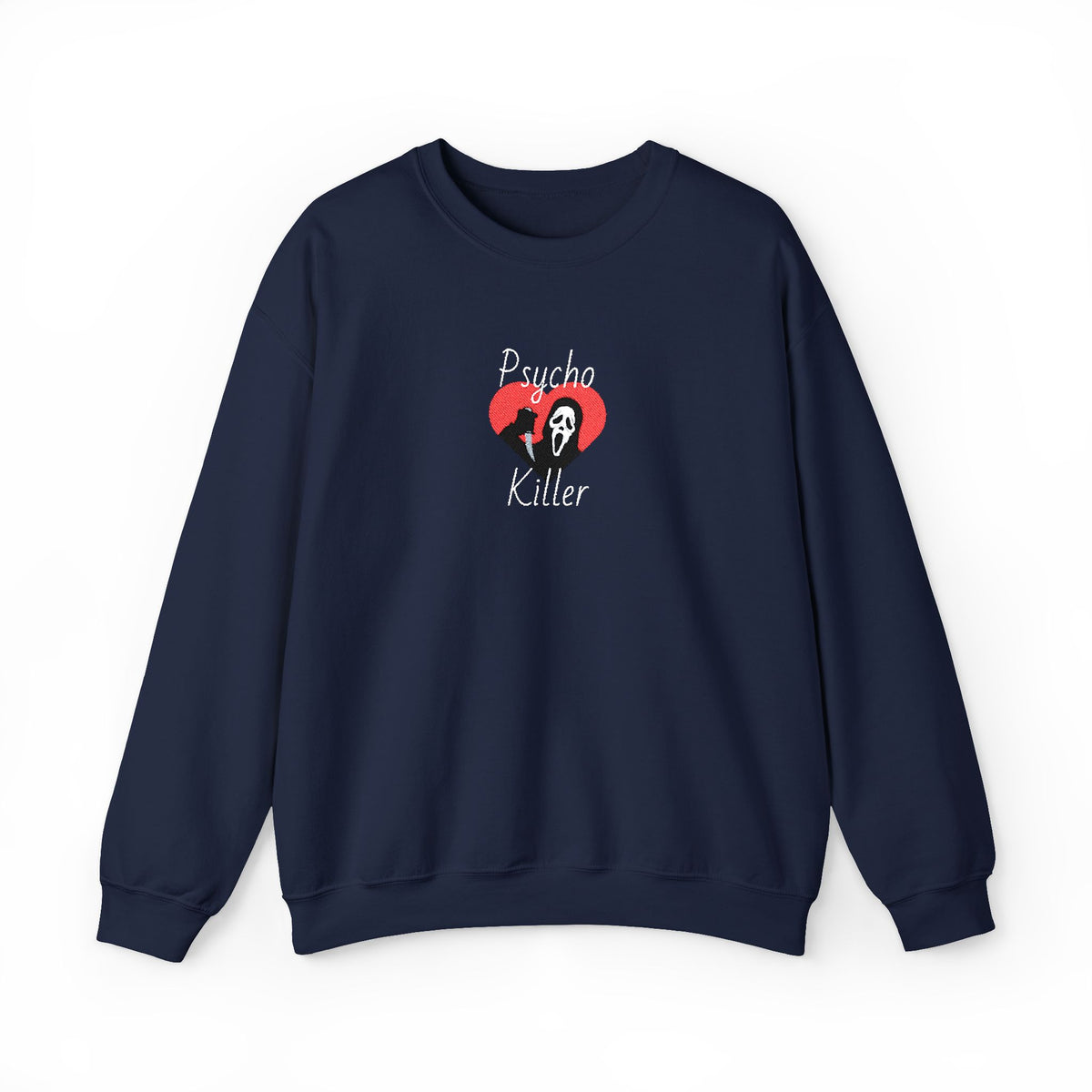 Psycho Killer Crewneck Sweatshirt (Embroidery)