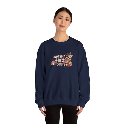 Twisty the Clown Crewneck Sweatshirt (Embroidery)