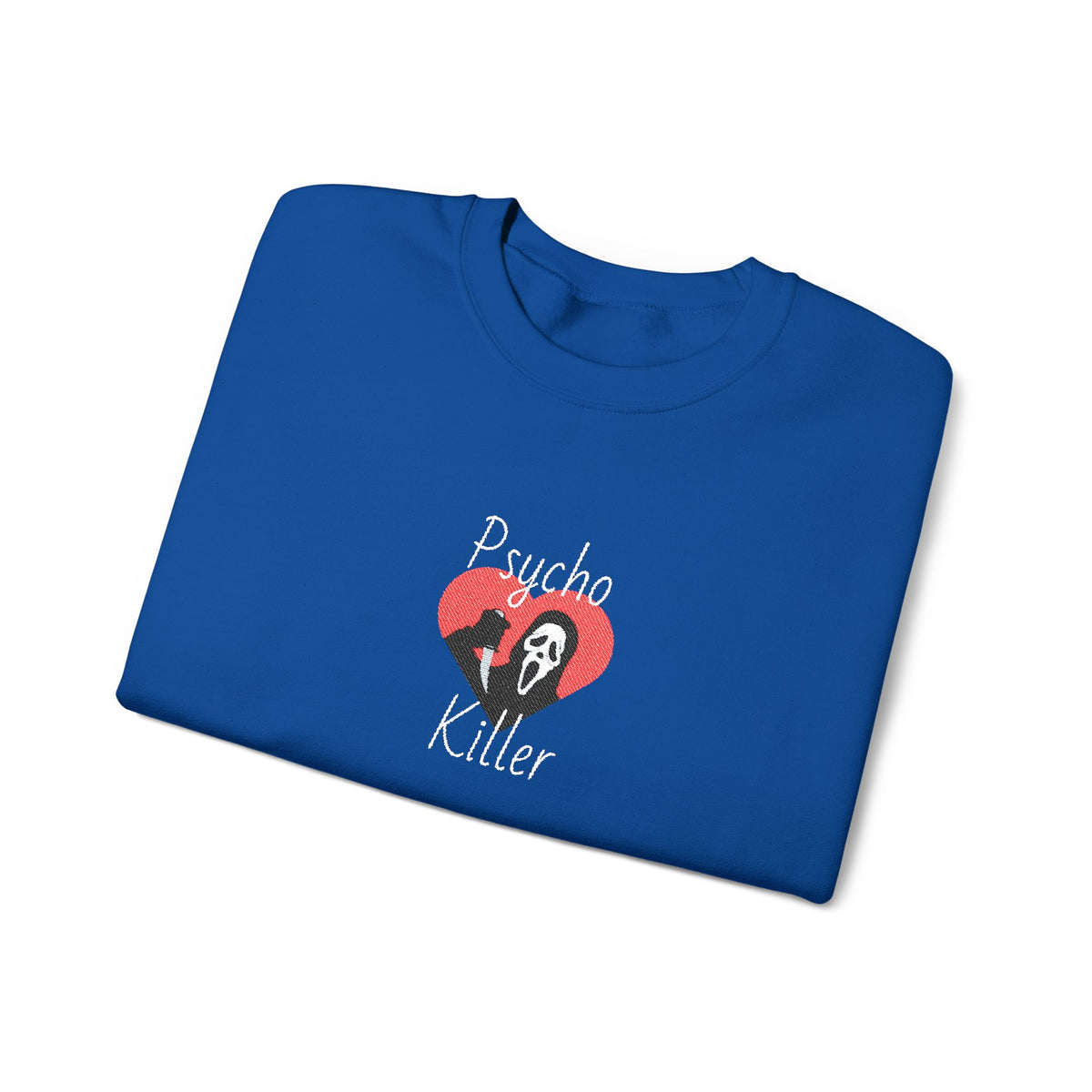 Psycho Killer Crewneck Sweatshirt (Embroidery)