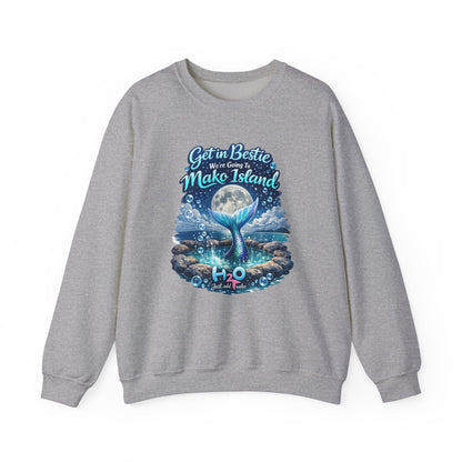 Get in Bestie (Mako Island) Crewneck Sweatshirt