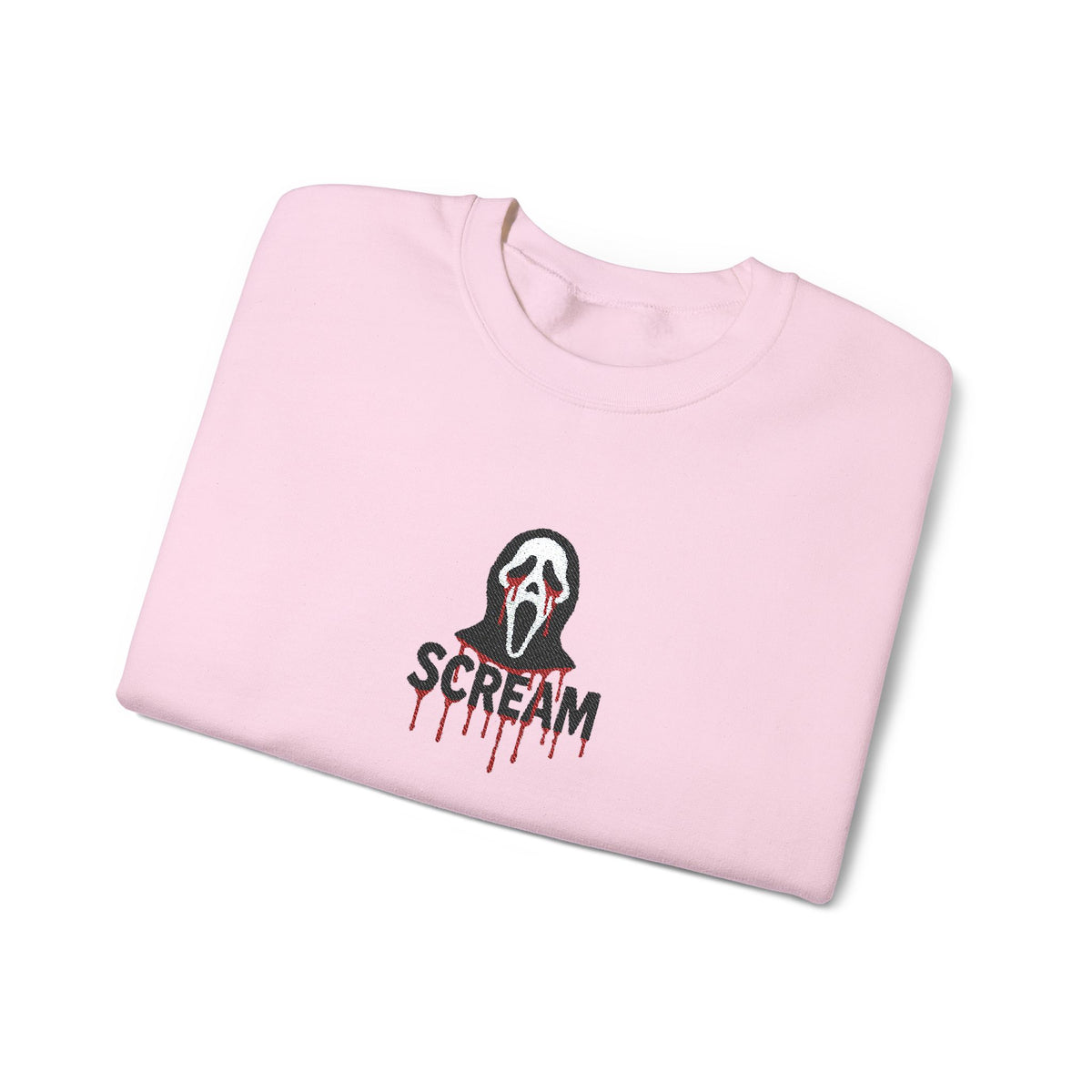 Scream Crewneck Sweatshirt (Embroidery)