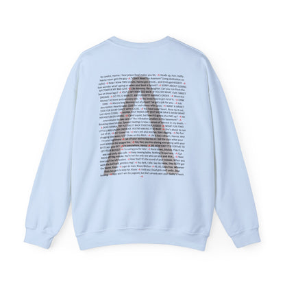 Your Favorite Liar Hanna's Txts Crewneck Sweatshirt