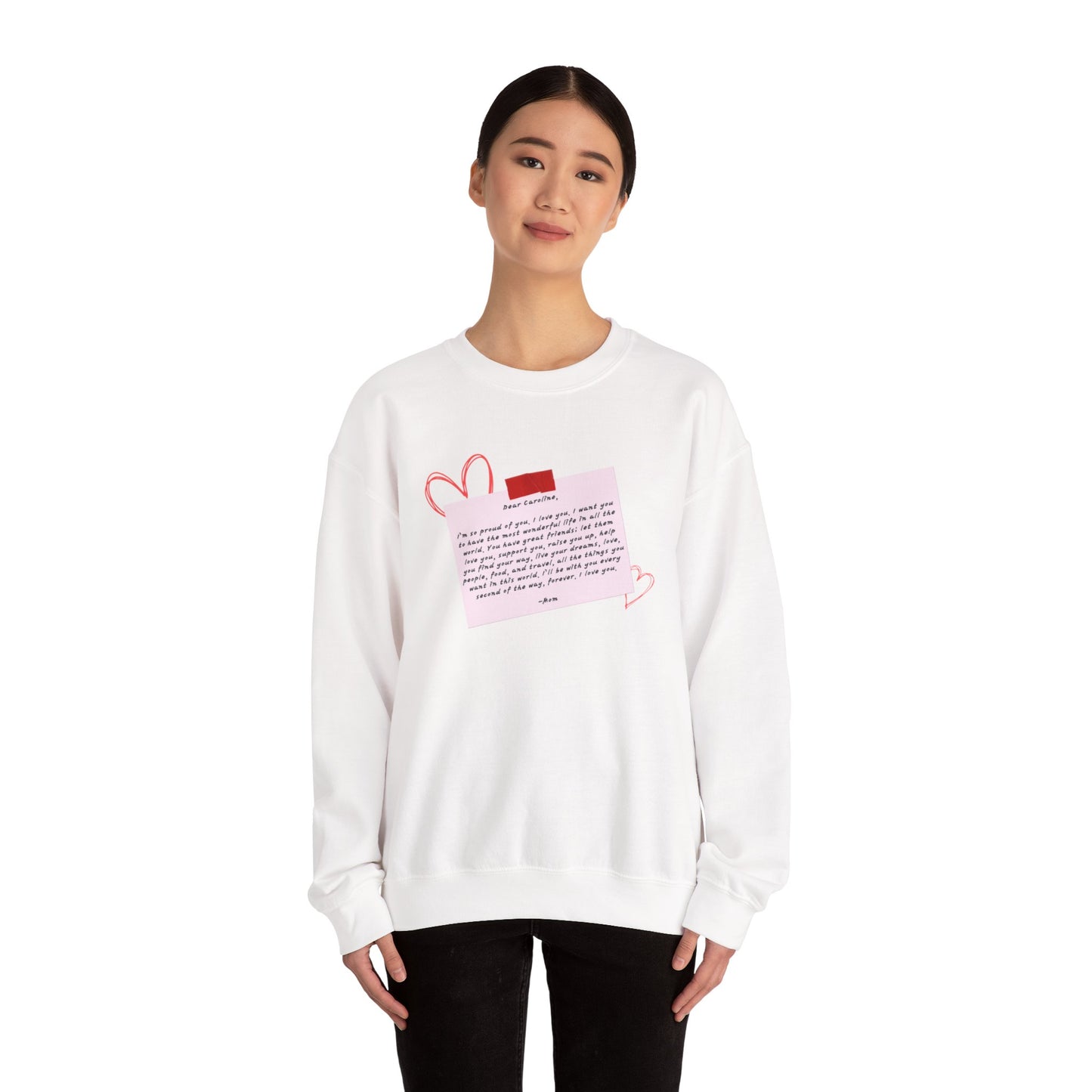 Caroline's Letter Crewneck Sweatshirt