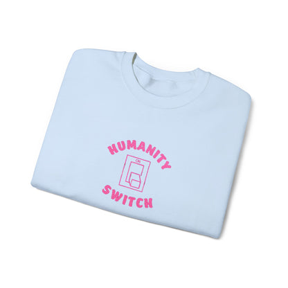 Humanity Switch Crewneck Sweatshirt (Embroidery)