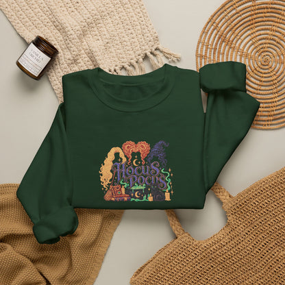 Hocus Pocus Crewneck Sweatshirt (Embroidery)