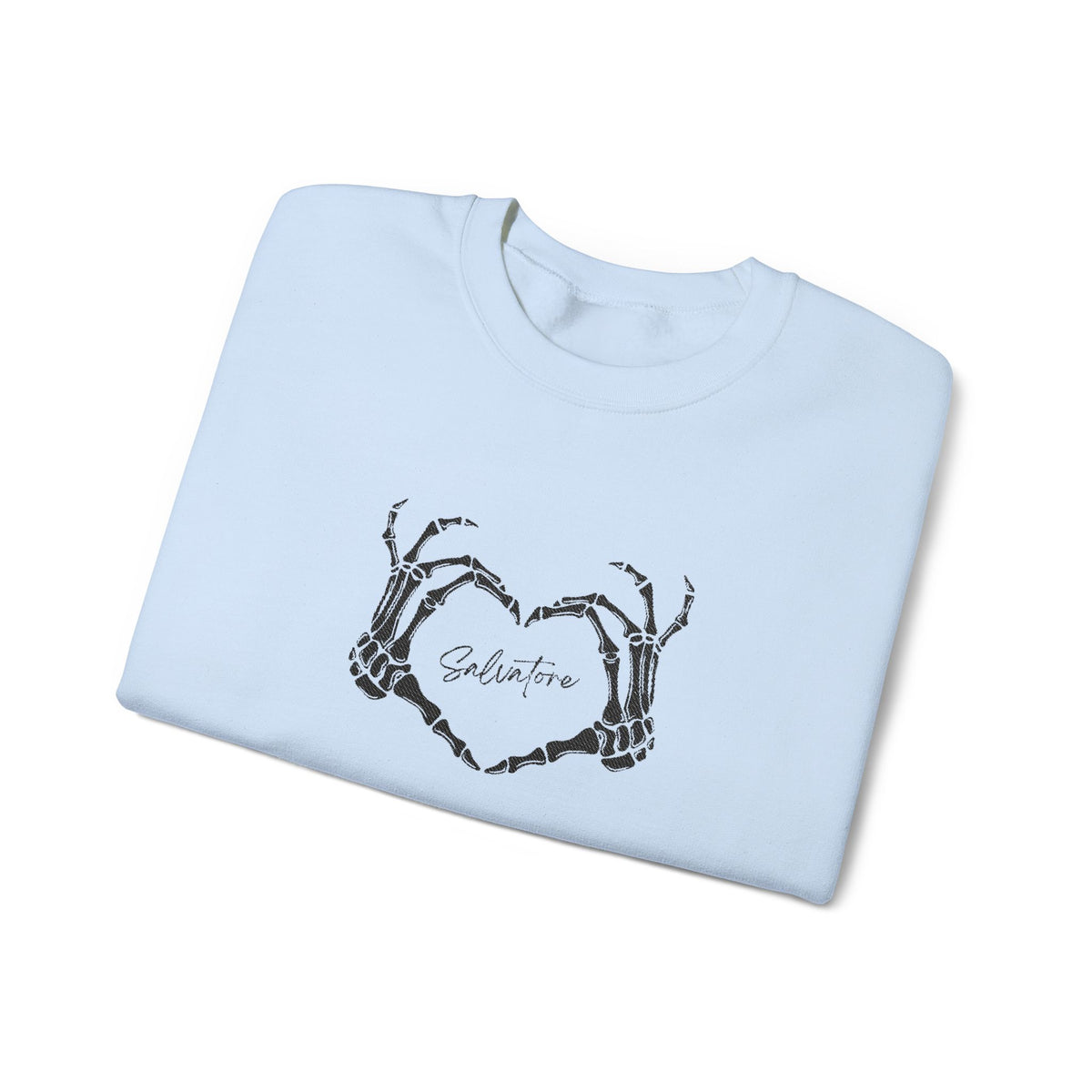 Skeletal Salvatore Crewneck Sweatshirt (Embroidery)
