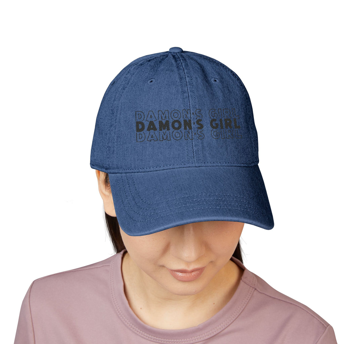 Damon's Girl Denim Hat (Embroidery)