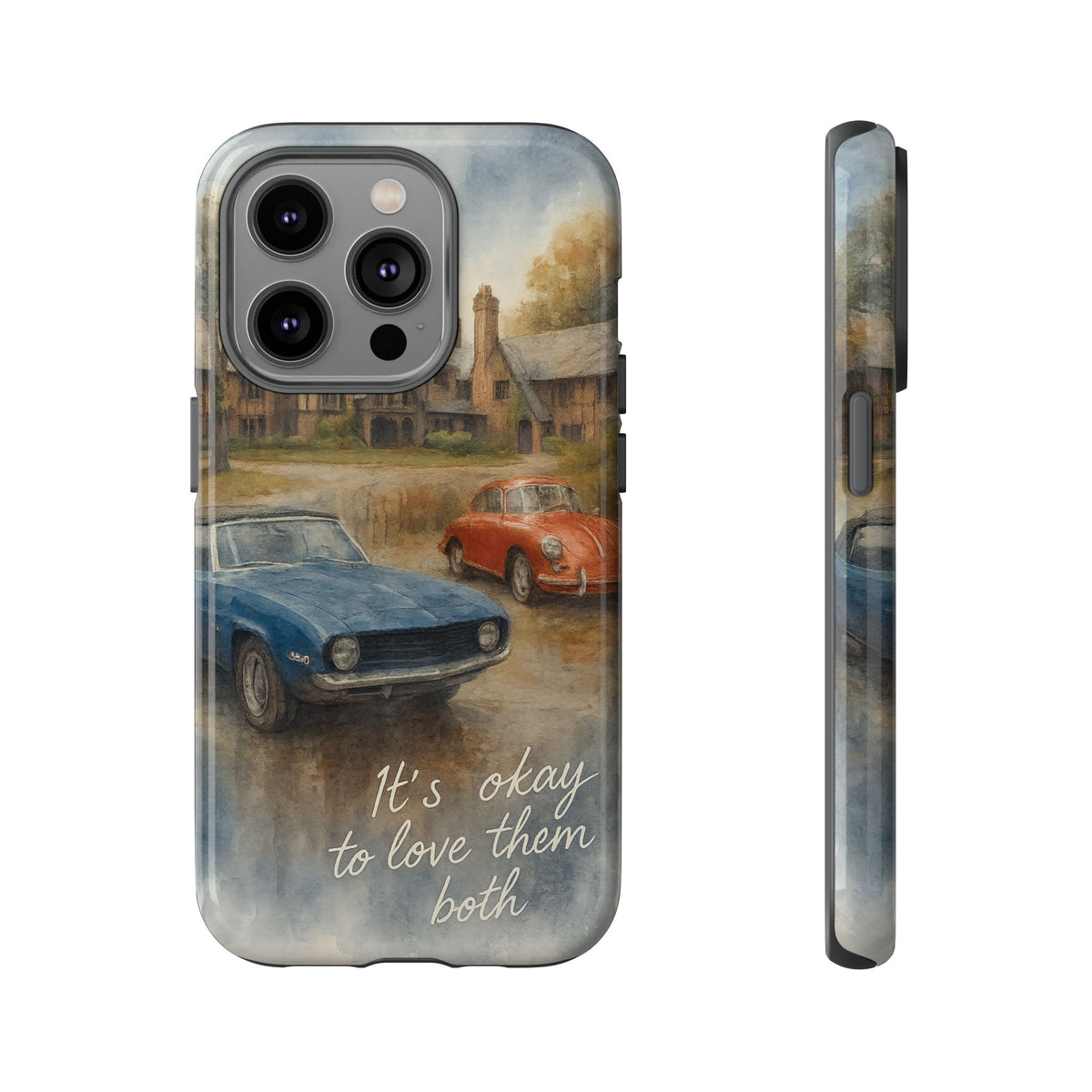 It's okay to Love Them Both Tough Case