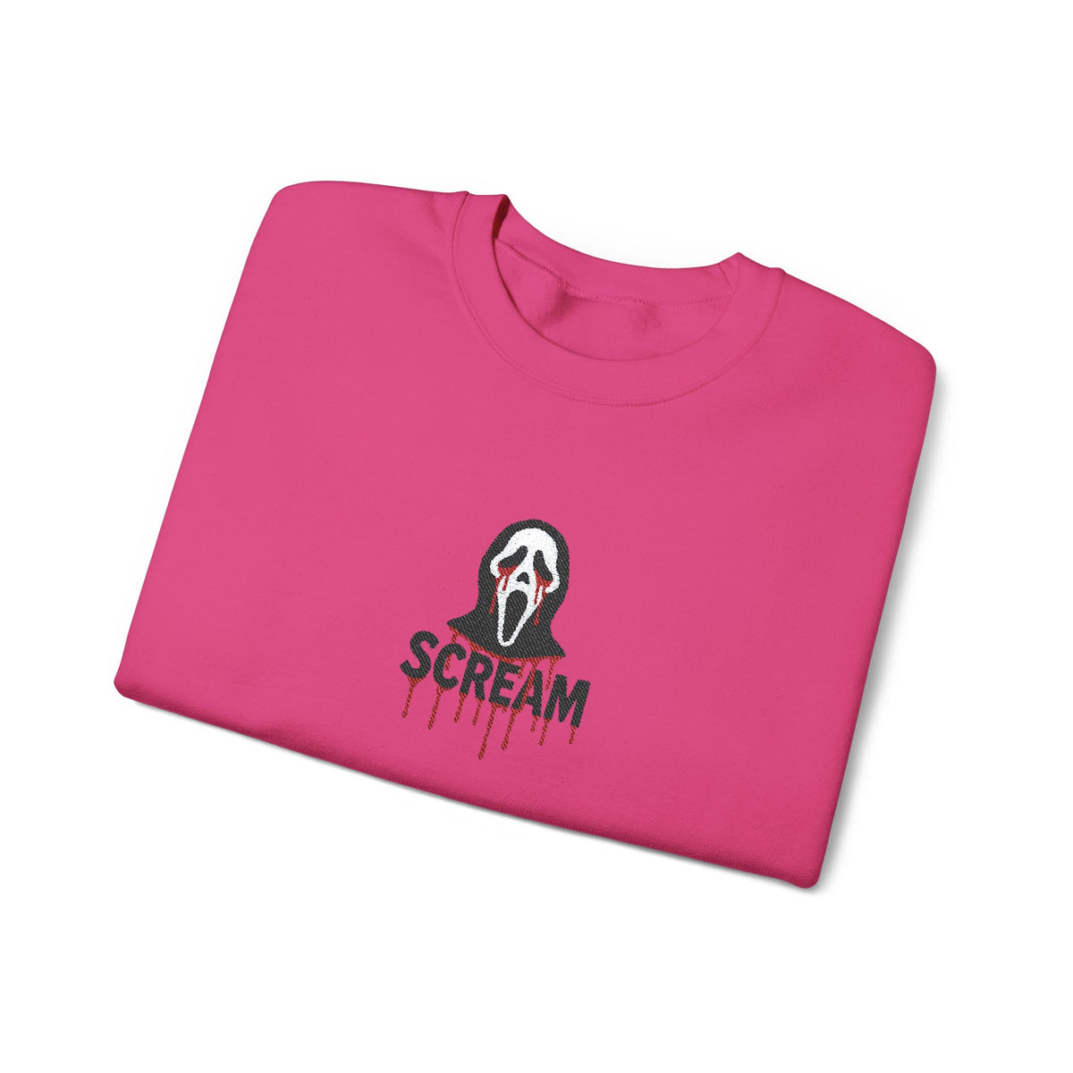 Scream Crewneck Sweatshirt (Embroidery)