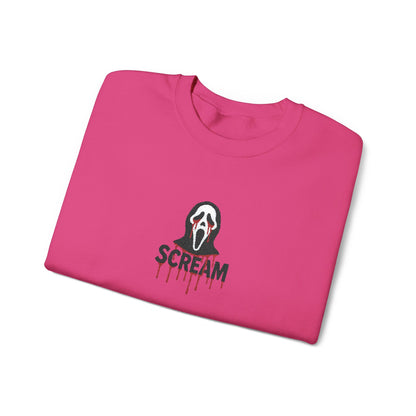 Scream Crewneck Sweatshirt (Embroidery)