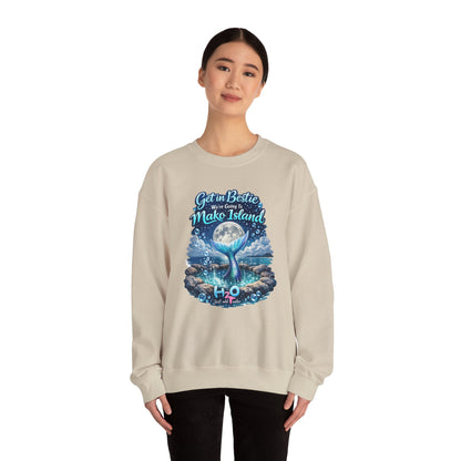 Get in Bestie (Mako Island) Crewneck Sweatshirt
