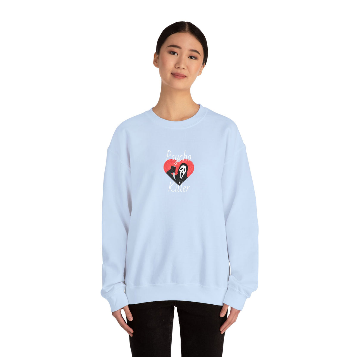 Psycho Killer Crewneck Sweatshirt (Embroidery)